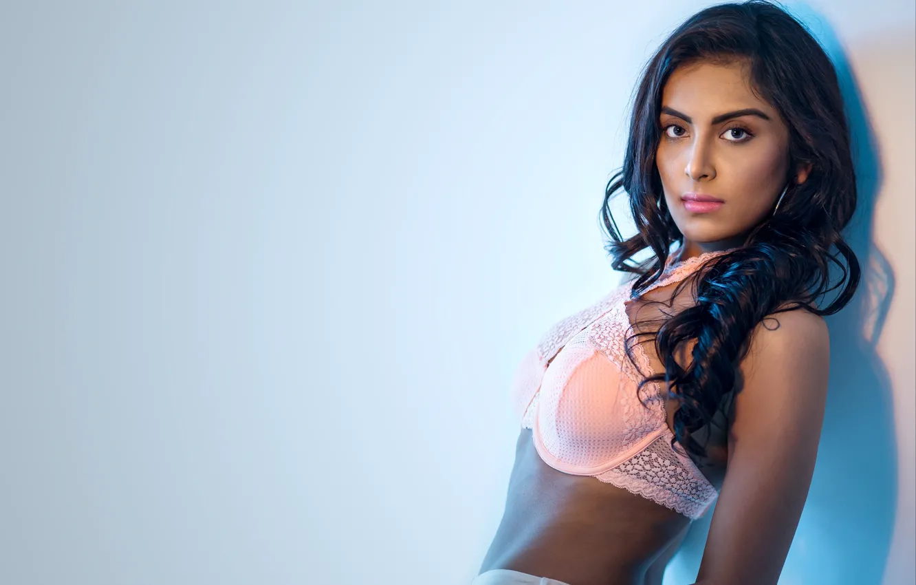 Photo wallpaper girl, hot, sexy, eyes, smile, beautiful, figure, model