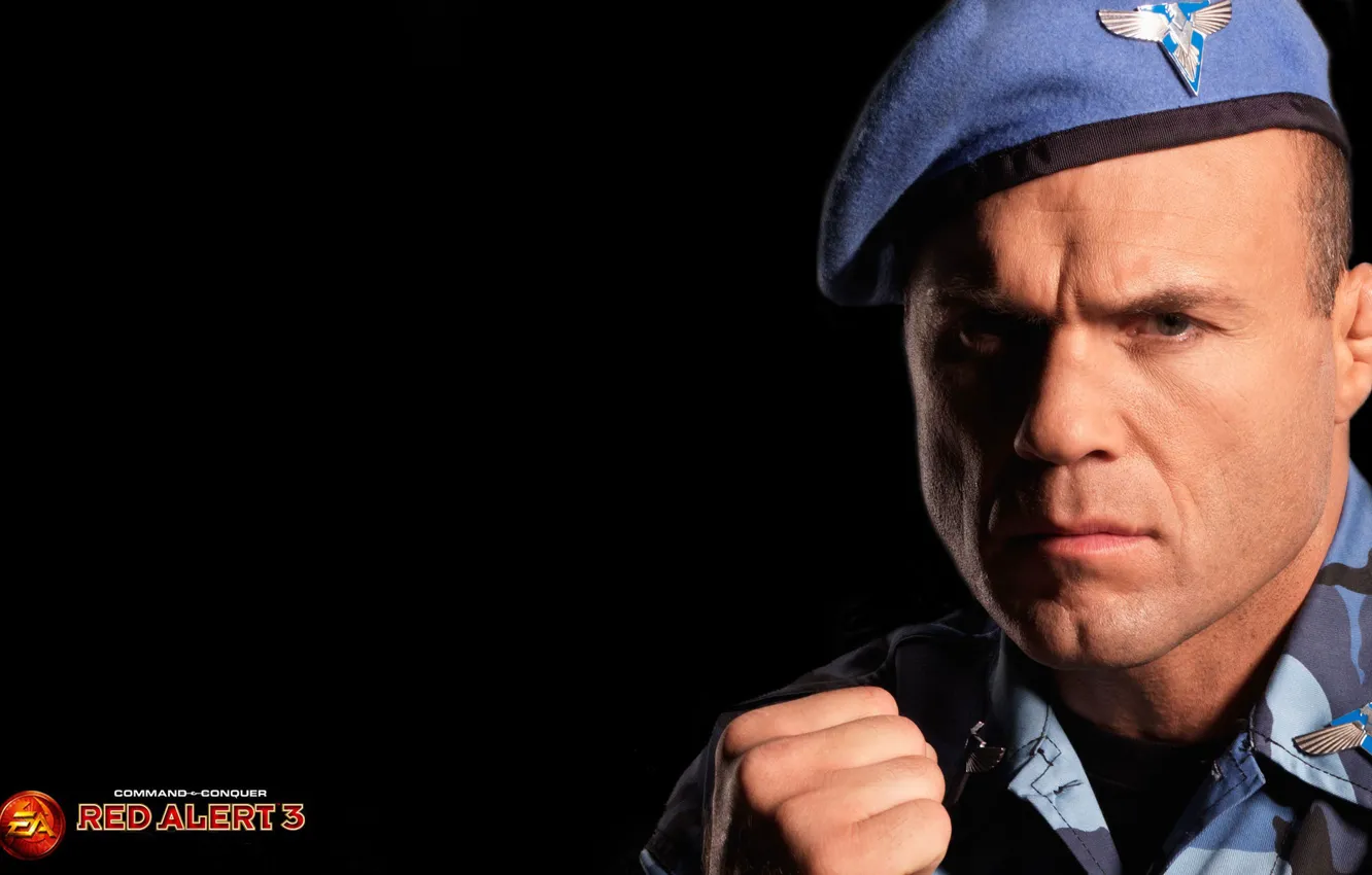 Photo wallpaper look, pose, the game, form, game, takes, Randy Couture, Randy Couture