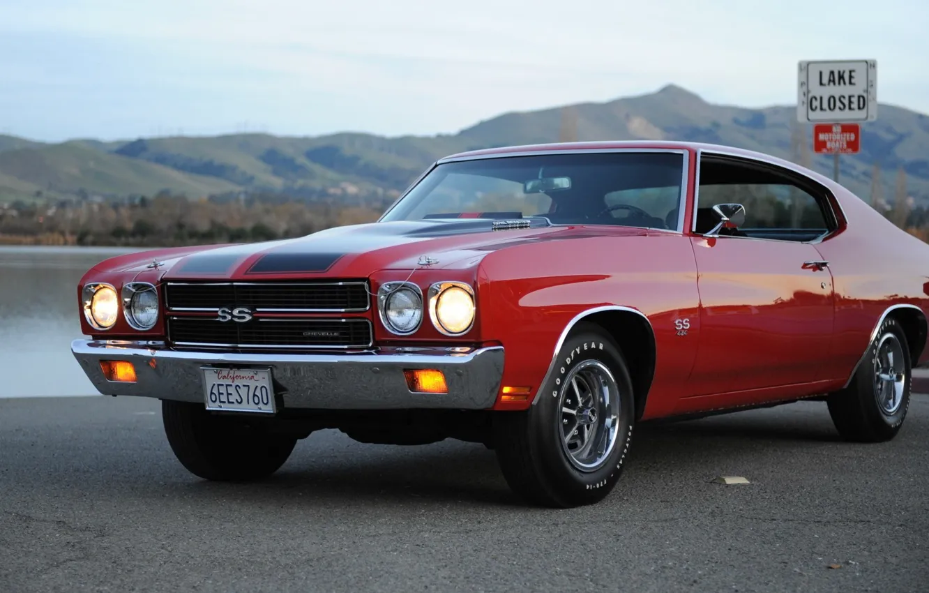 Photo wallpaper Chevrolet, 1970, 454, Chevelle