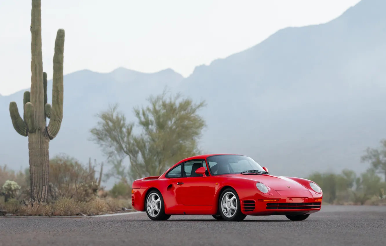 Photo wallpaper Porsche, Porsche 959, 1987, 959