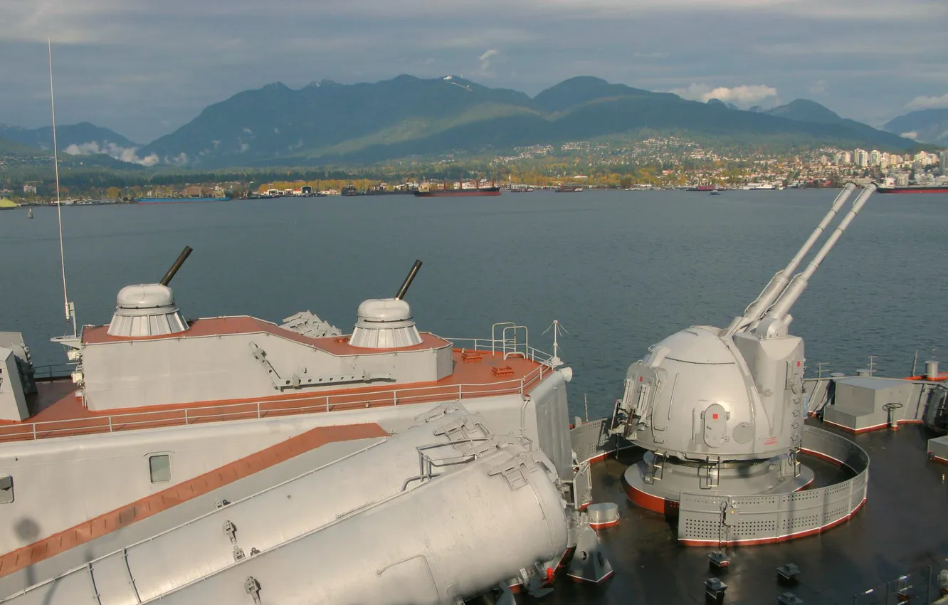 Photo wallpaper Vancouver, cruiser, the Vikings, 1911, Visit