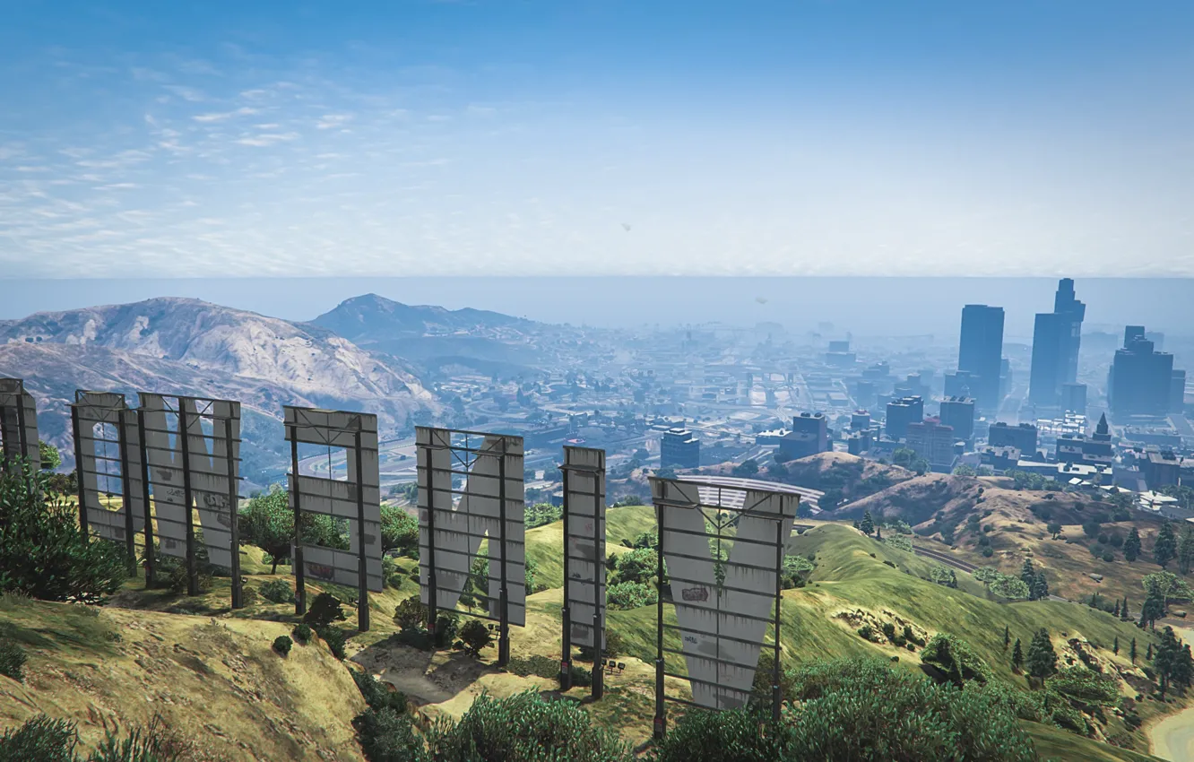 Photo wallpaper gta, vinewood, GTA, gta 5, GTA 5, gta online, gta five, GTA 5 online