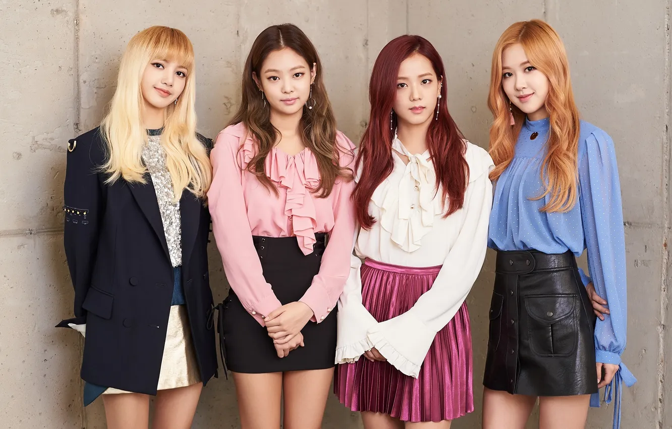 Photo wallpaper women, K-Pop, Blackpink, Korean women, Lisa (BLACKPINK), Rosé (BLACKPINK), Jennie (BLACKPINK), Jisoo (BLACKPINK)