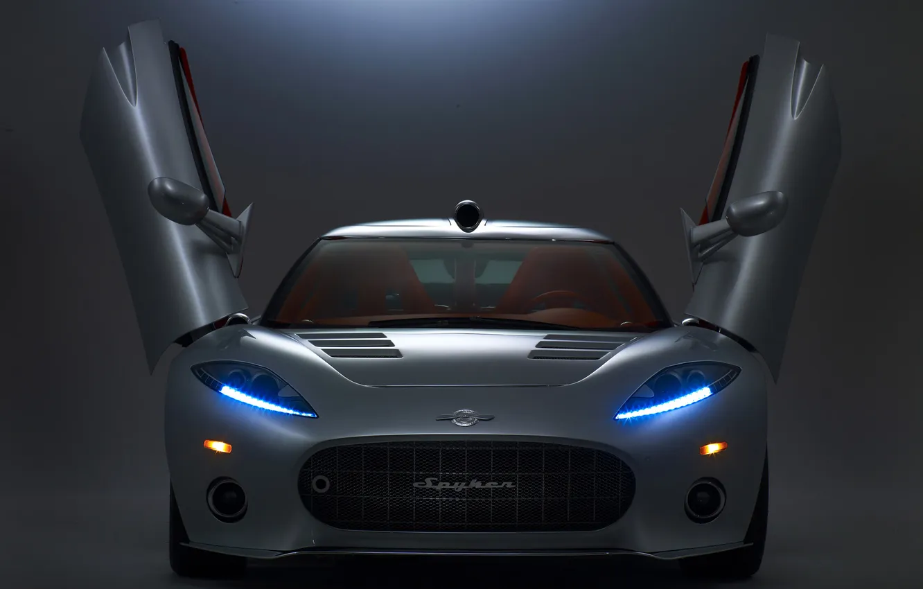 Photo wallpaper lights, the door, backlight, the front, Spyker, C8 Aileron
