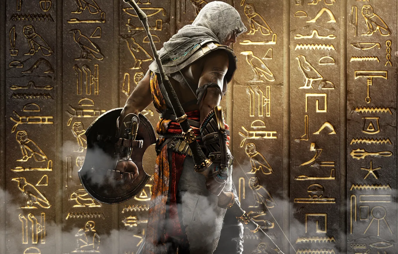 Photo wallpaper Origins, Ubisoft, Assassin's Creed, Assassin's Creed: Origins