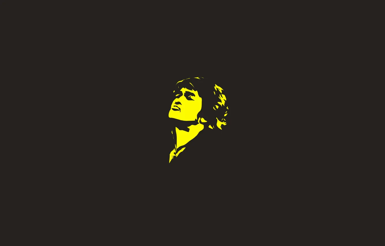 Photo wallpaper face, minimalism, male, rock, musician, legend, Viktor Tsoi, idol