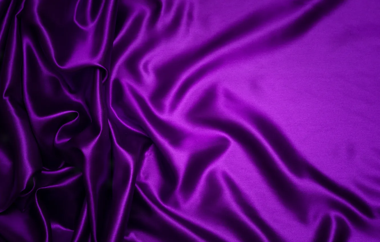 Photo wallpaper purple, background, silk, fabric, purple, folds, texture, silk