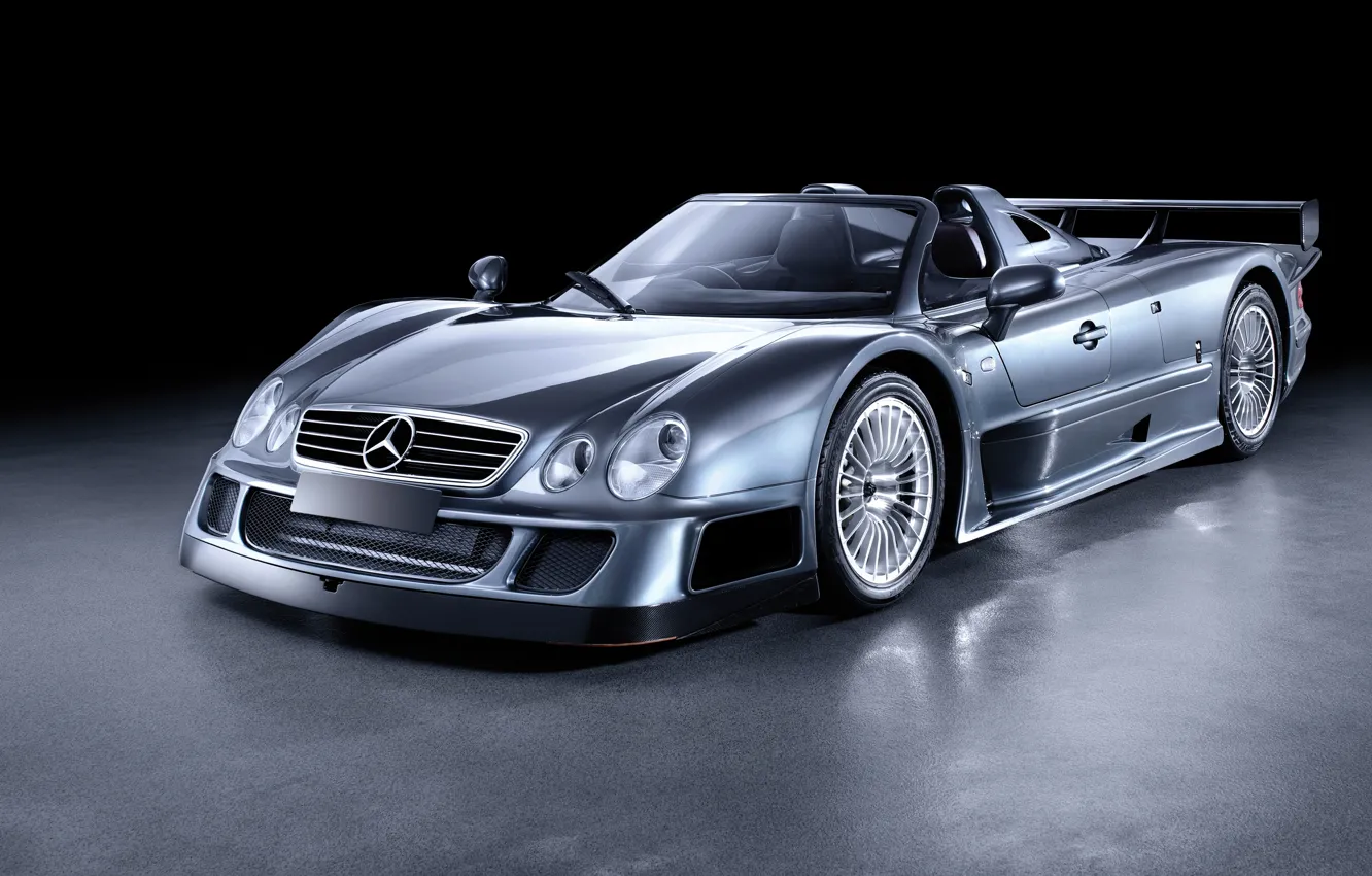 Photo wallpaper Roadster, Mercedes-Benz, 2006, GTR, supercar, Roadster, Mercedes, AMG