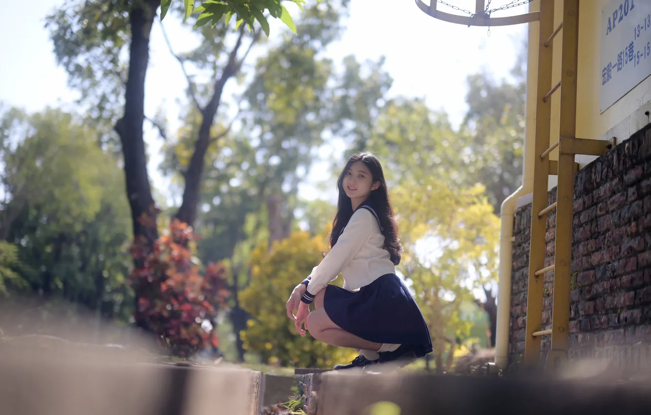 Photo wallpaper China, girl, sexy, girls, woman, model, asian, cute