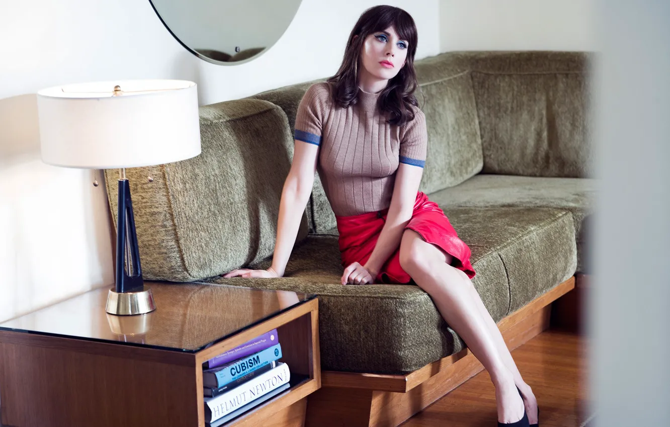 Photo wallpaper look, actress, model, Alison Brie, Alison Brie, 2016, Yahoo Style, Rene &amp; Radka