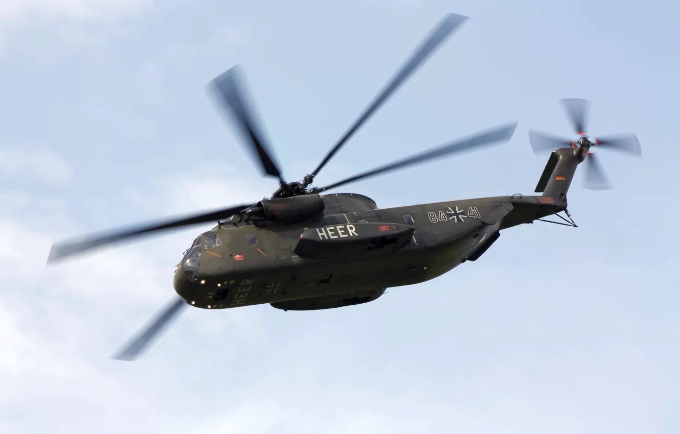 Photo wallpaper German, Sikorsky, Sea Stallion, CH-53G