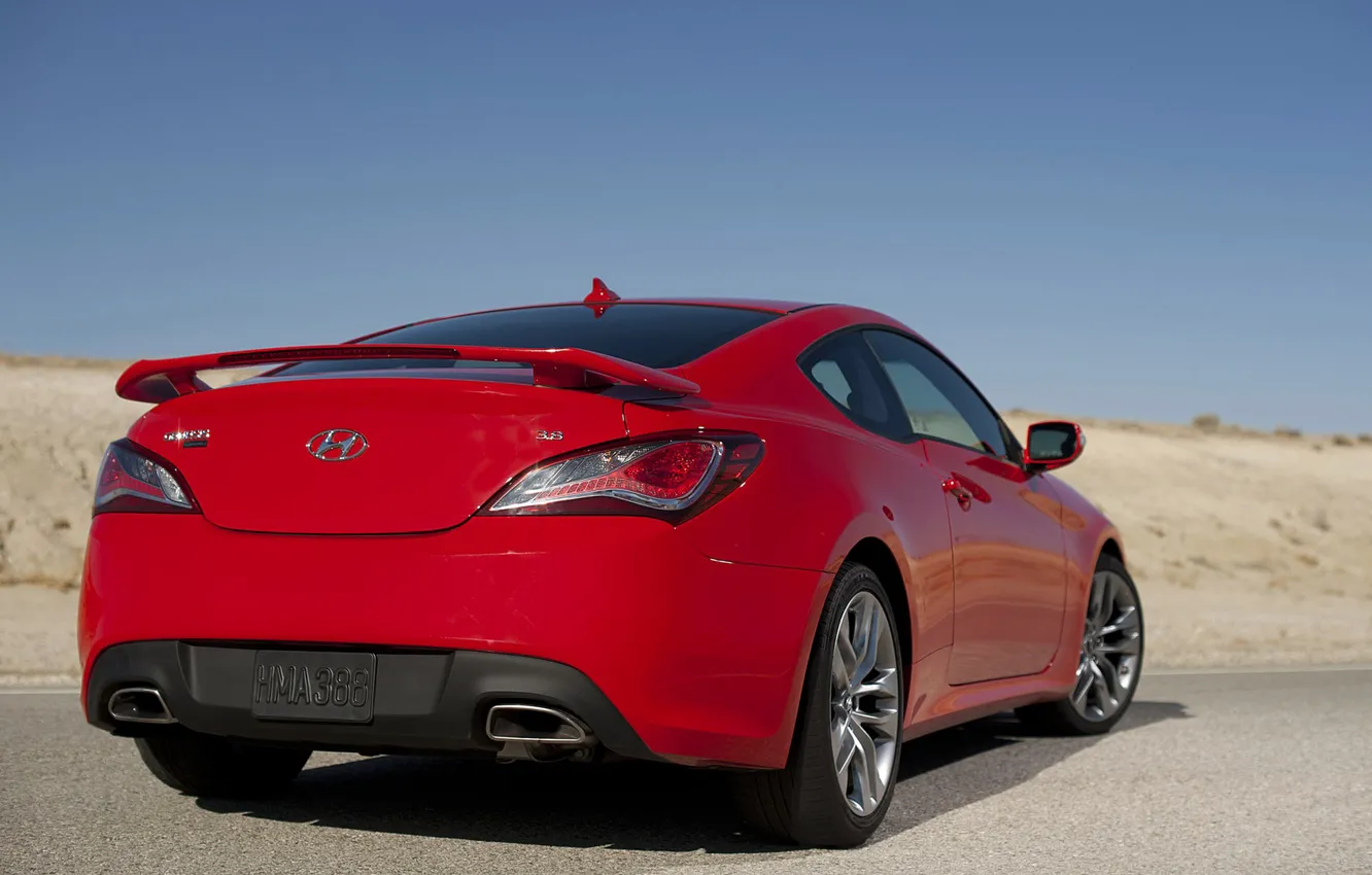 Photo wallpaper Hyundai, Coupe, Genesis