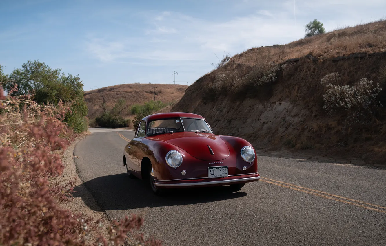 Photo wallpaper Porsche, 356, 1951, Porsche 356