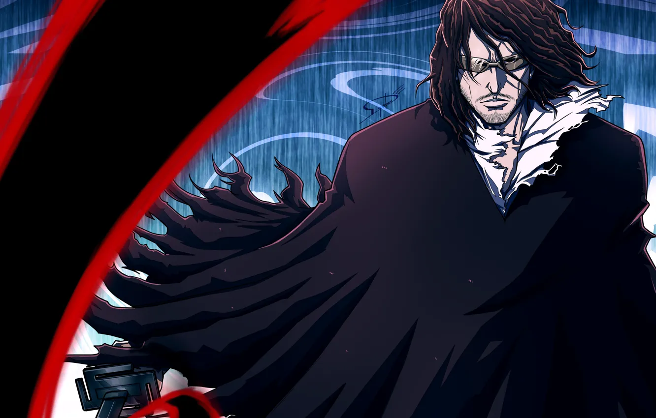 Photo wallpaper Bleach, anime, katana, ken, blade, manga, zangetsu, Zanpakutō