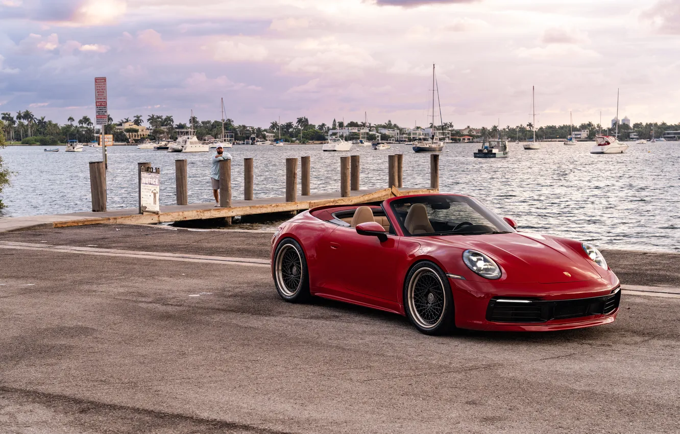 Photo wallpaper car, Porsche, Supercar