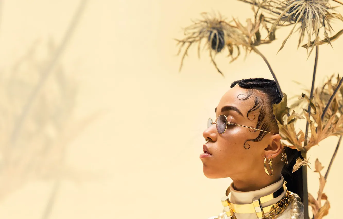 Photo wallpaper girl, piercing, FKA Twigs, Tahliah Debrett Barnett