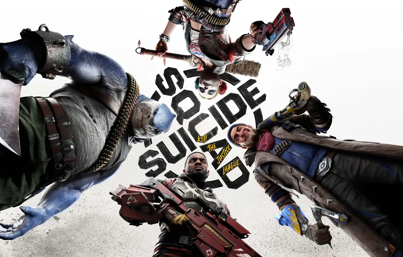 Photo wallpaper the game, game, Rocksteady Studios, Suicide Squad: Kill The Justice League