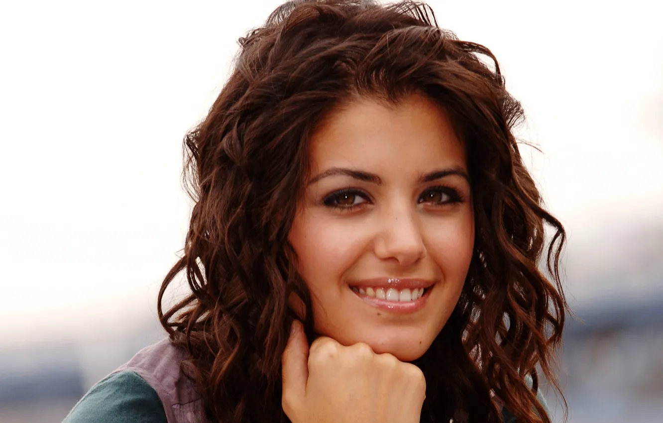 Photo wallpaper wallpaper, girl, smile, katie, melua