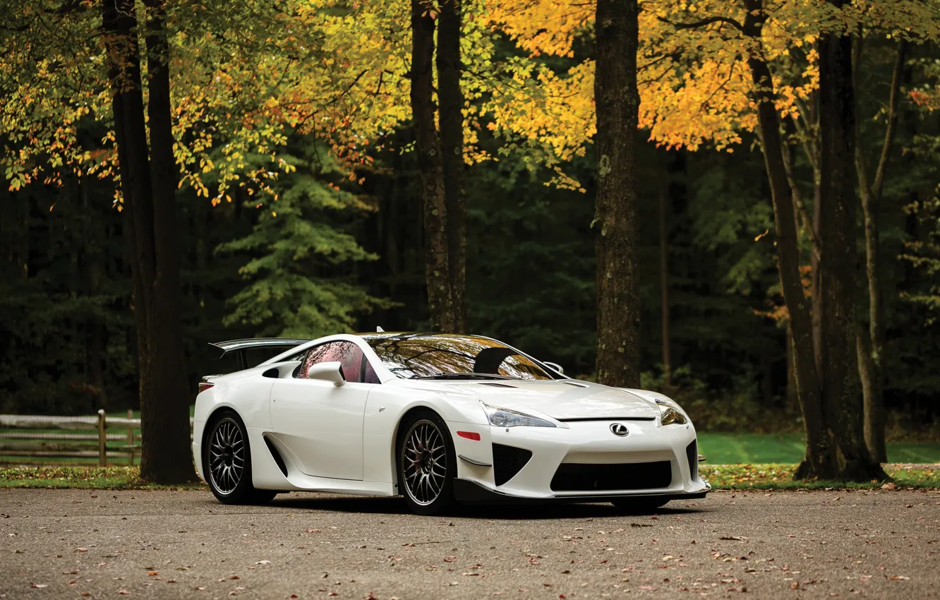 Photo wallpaper Lexus, LFA, front view, Lexus LFA Nurburgring Performance Package