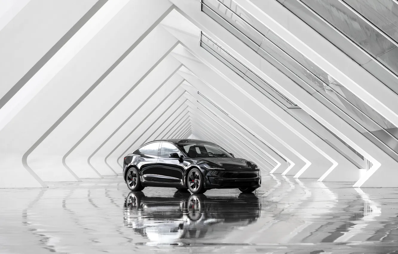 Photo wallpaper Tesla, 2024, Tesla Model 3 Performance