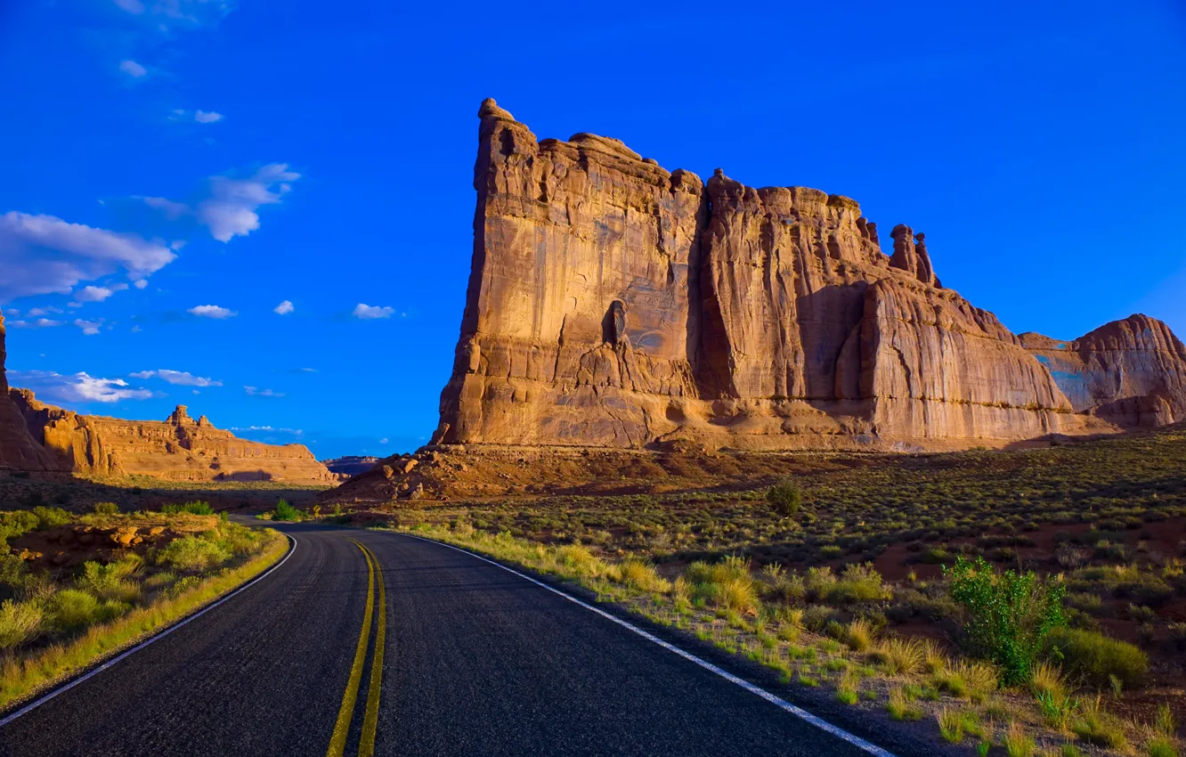 Photo wallpaper sunset, CA, Bixby Bridge