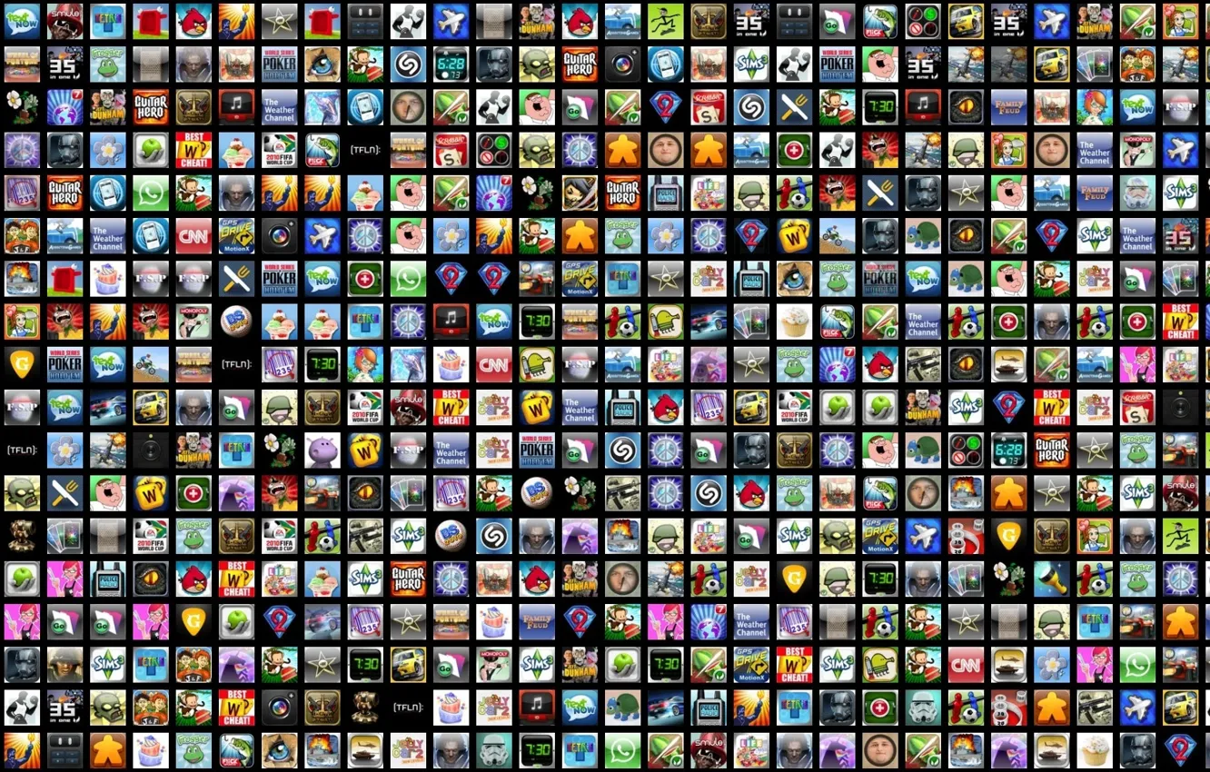 Photo wallpaper game, icons, icons, program
