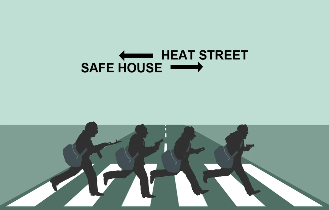 Photo wallpaper mask, art, Payday, PAYDAY 2