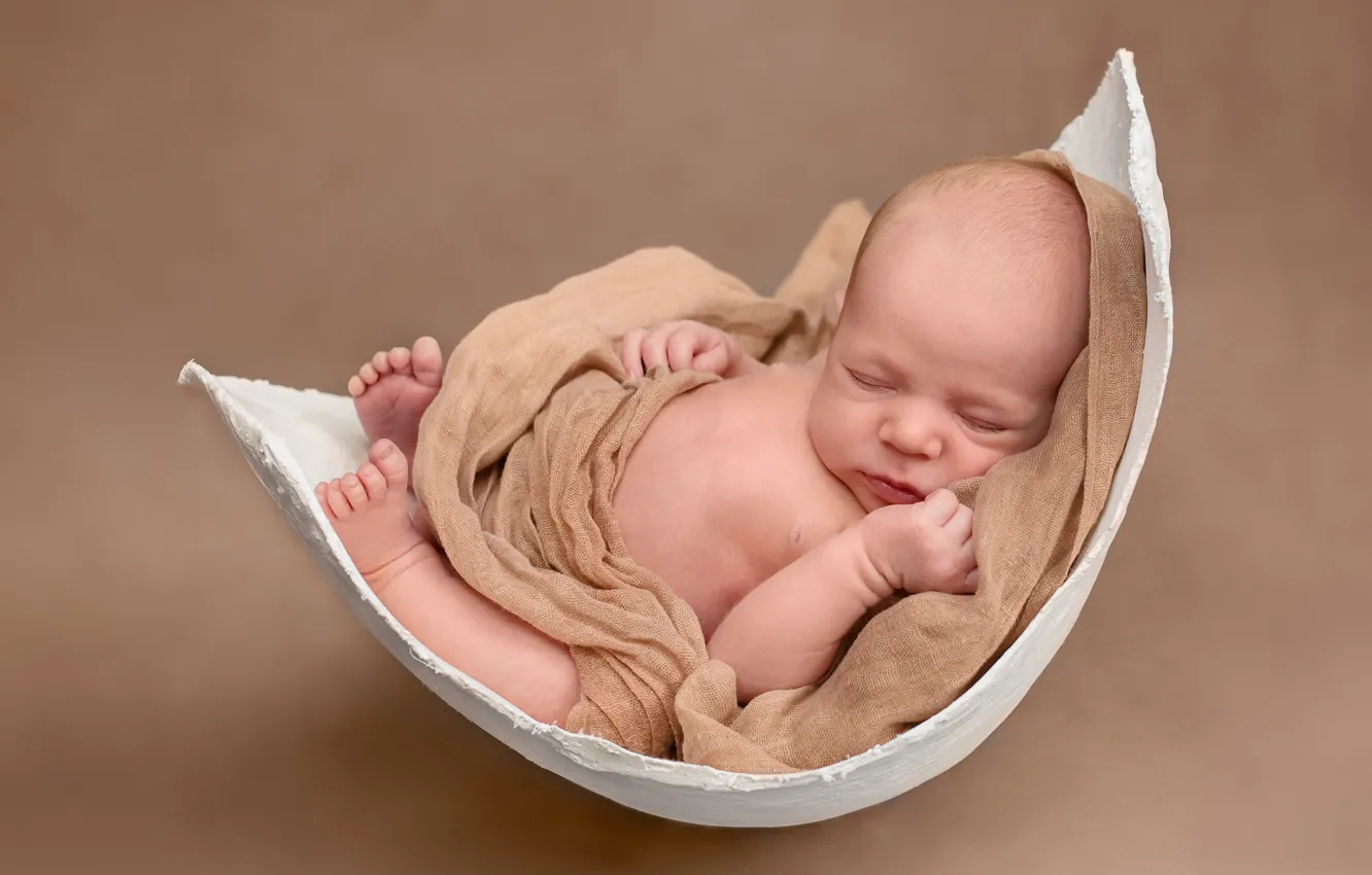 Photo wallpaper children, background, baby