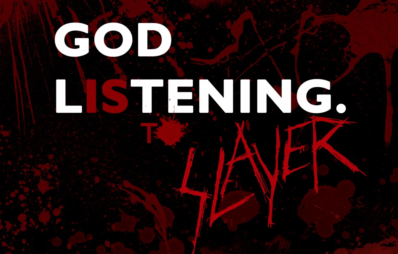 Photo wallpaper metal, blood, band, slayer, God, Thrash