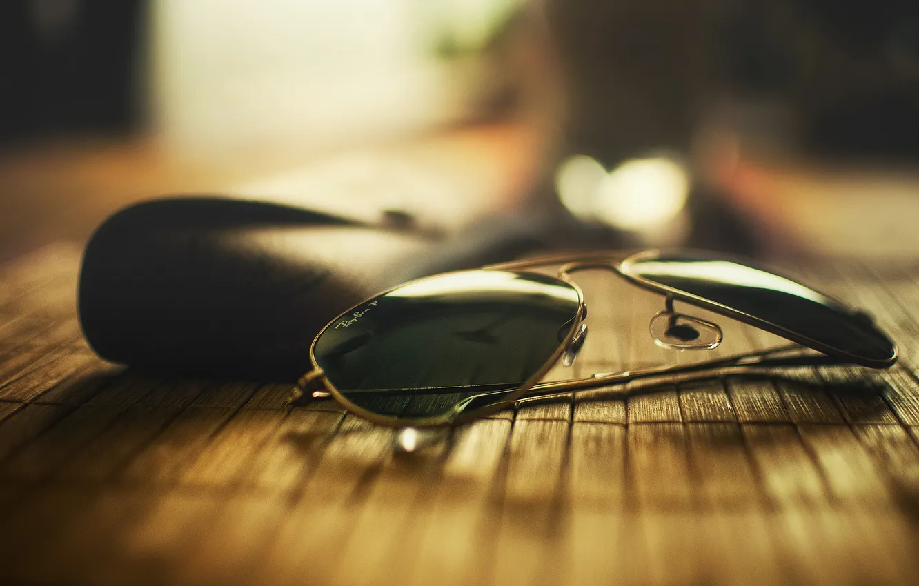 Photo wallpaper glass, macro, glasses
