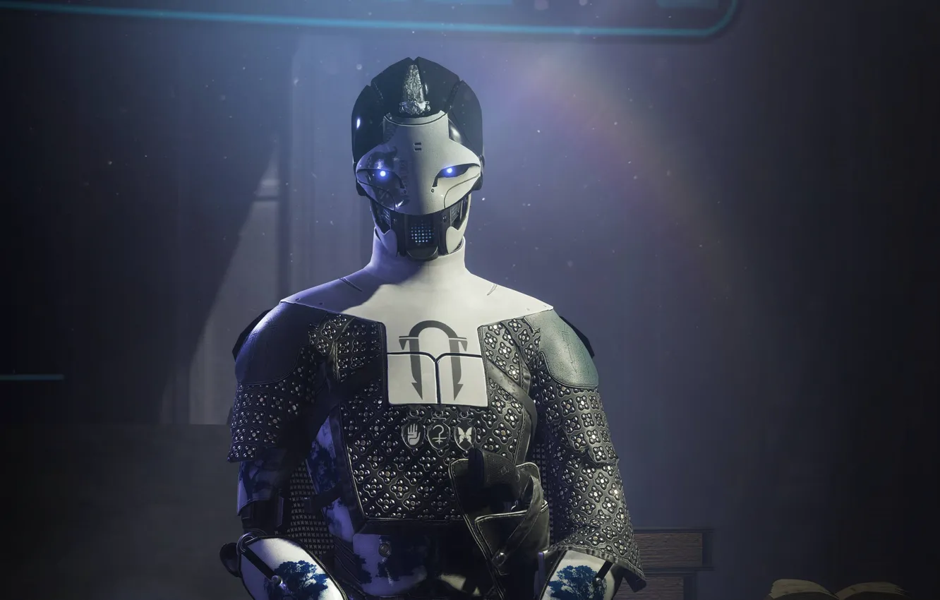 Photo wallpaper background, robot, Destiny 2