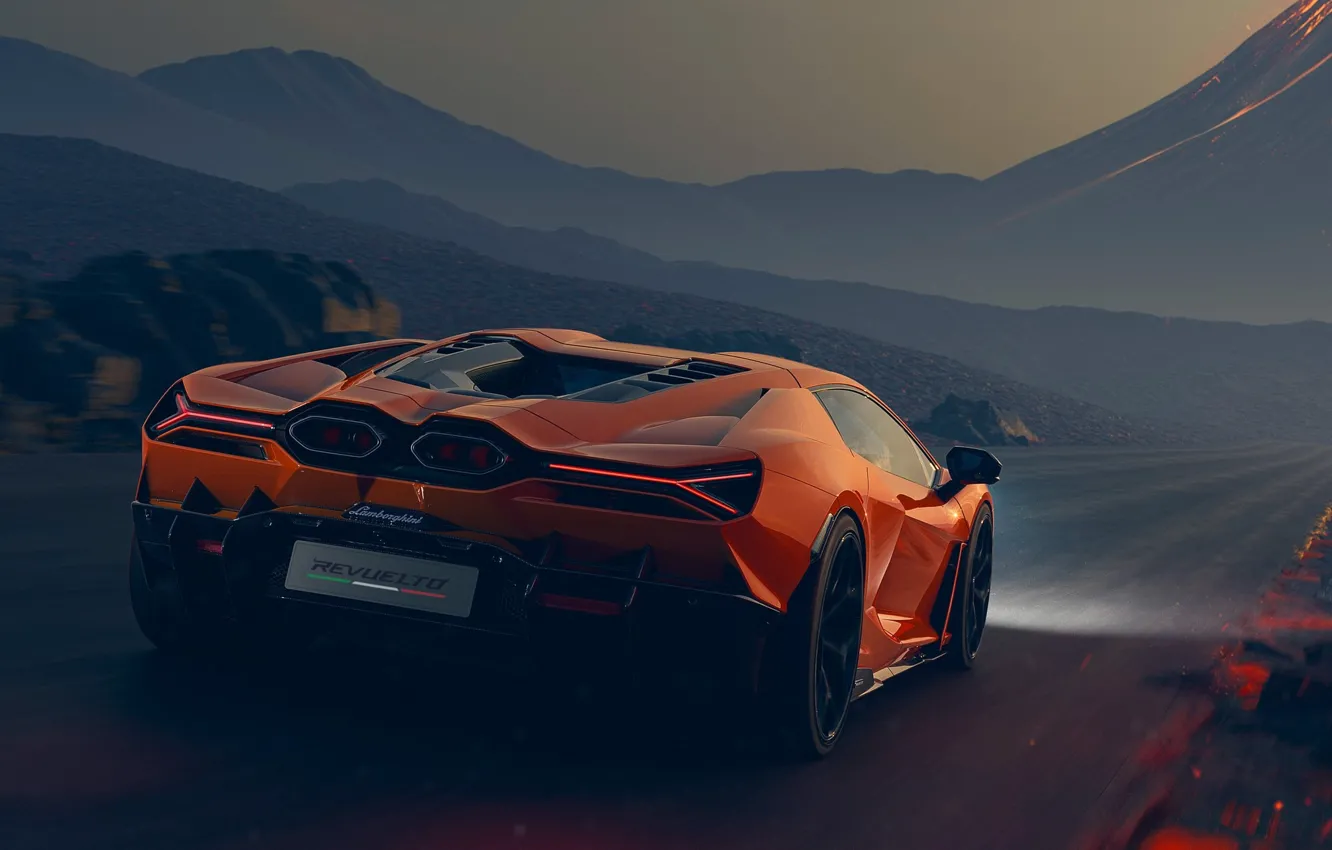 Photo wallpaper Lamborghini, Hypercar, Stir