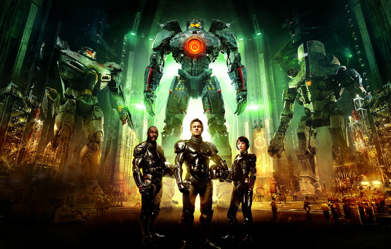 Photo wallpaper fiction, war, 2013, Pacific Rim, Pacific rim