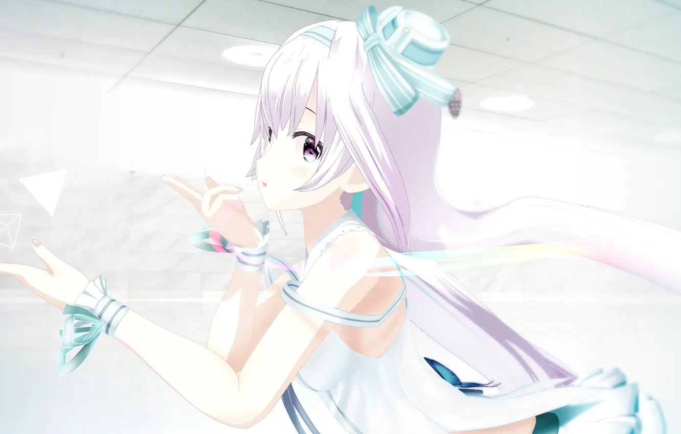 Photo wallpaper girl, Virtual Youtuber, Virtual youtuber