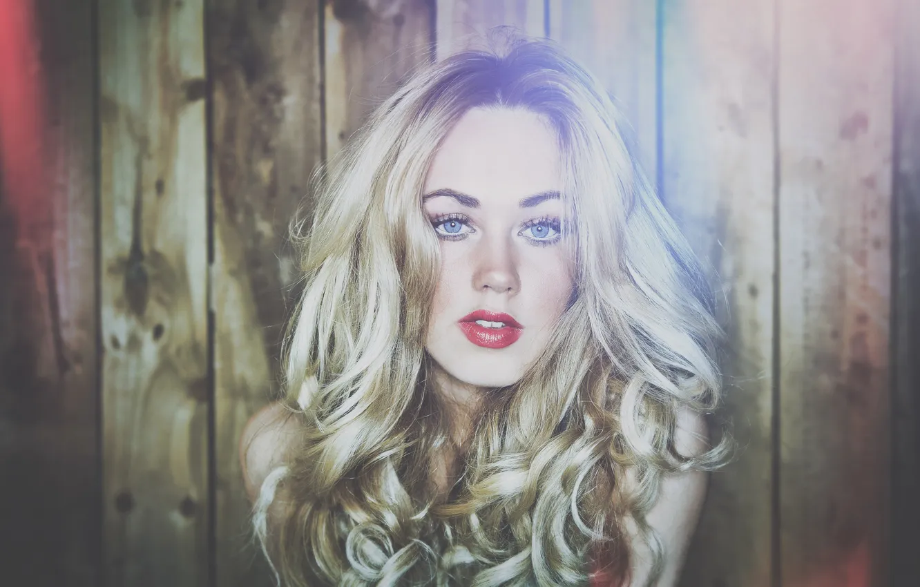 Photo wallpaper portrait, makeup, lighting, Siobhan