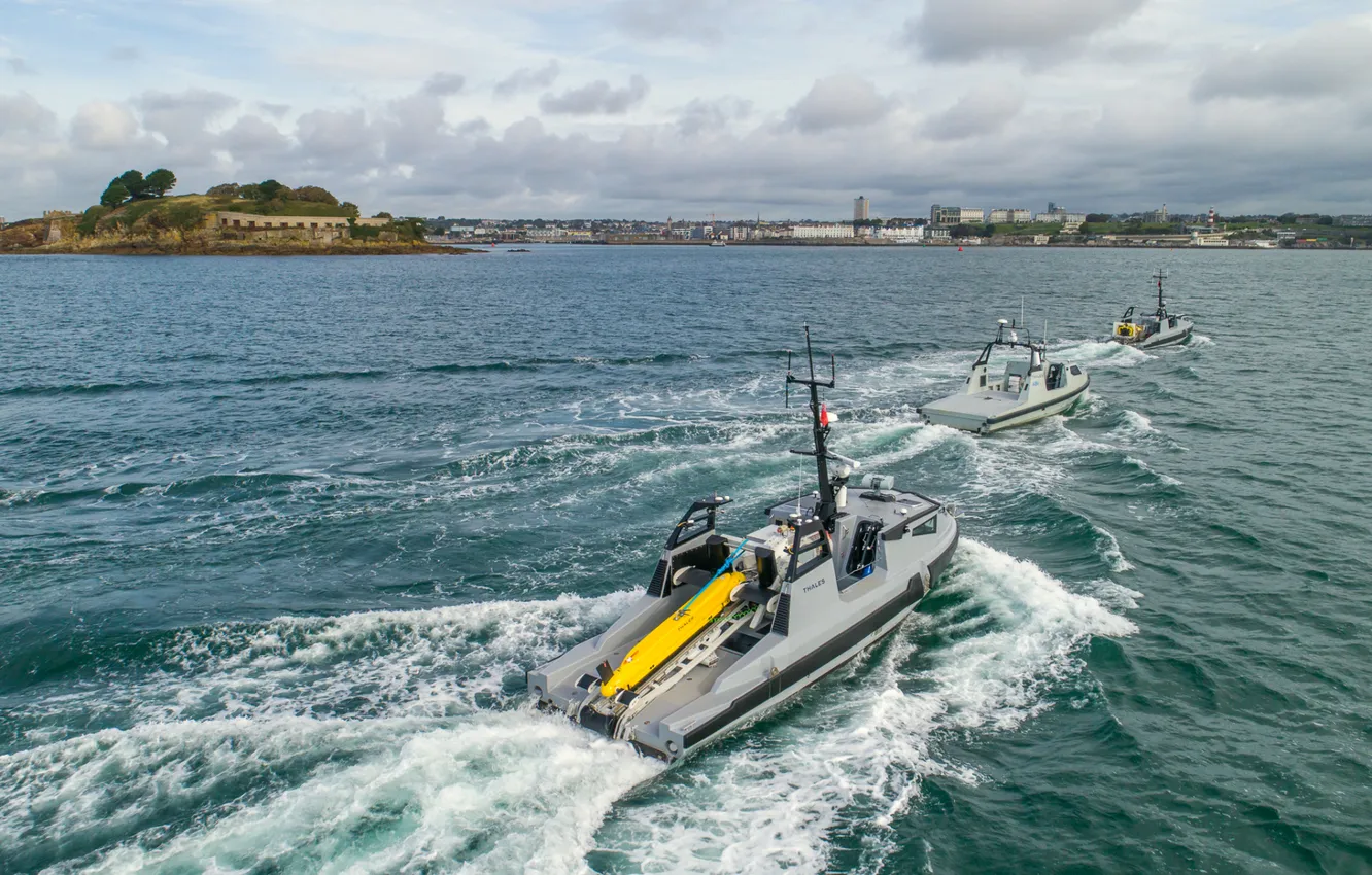 Photo wallpaper boat, The German Navy, unimportant