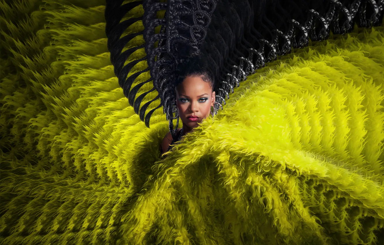 Photo wallpaper Rihanna, Music, Live Concert, Super Bowl