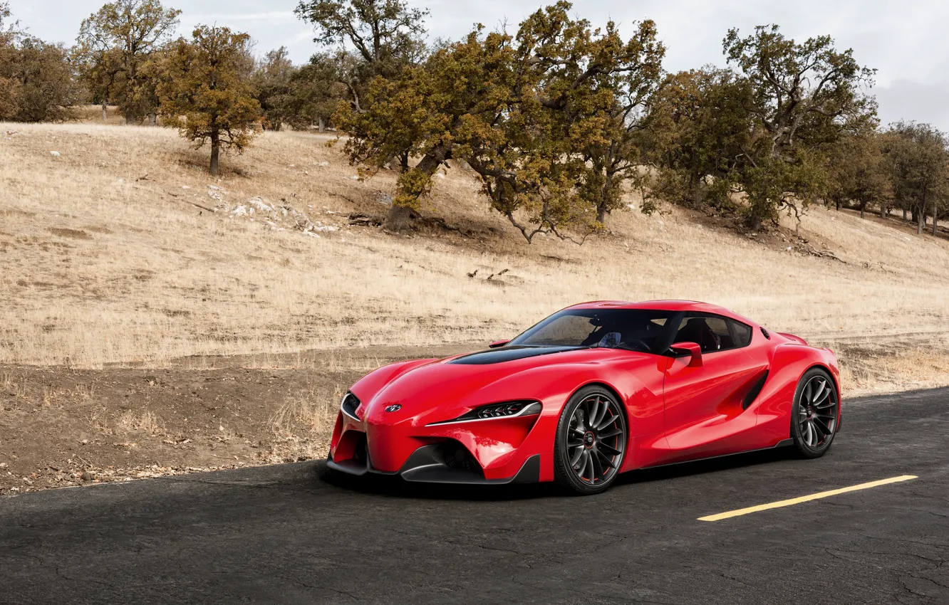 Photo wallpaper Concept, Toyota, FT-1