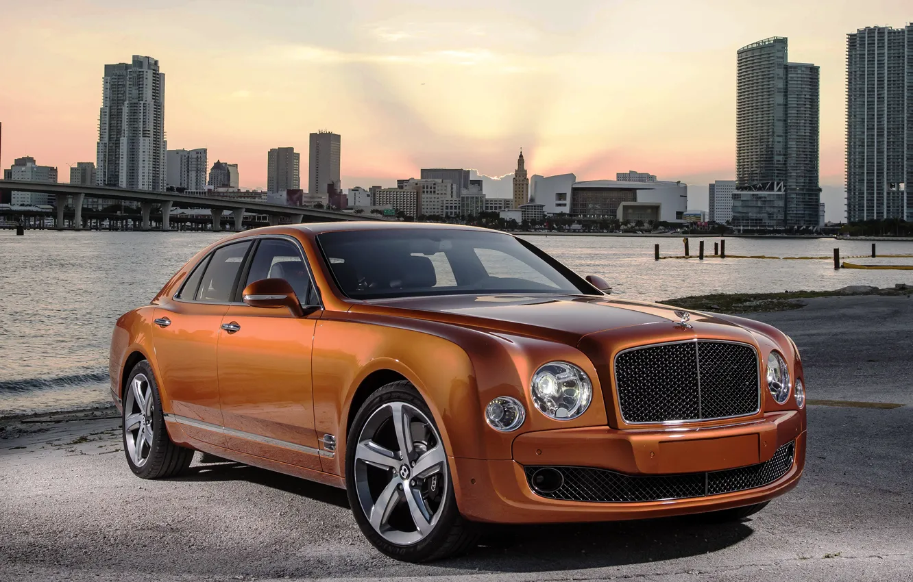 Photo wallpaper Bentley, Bentley, Mulsanne, mulsan