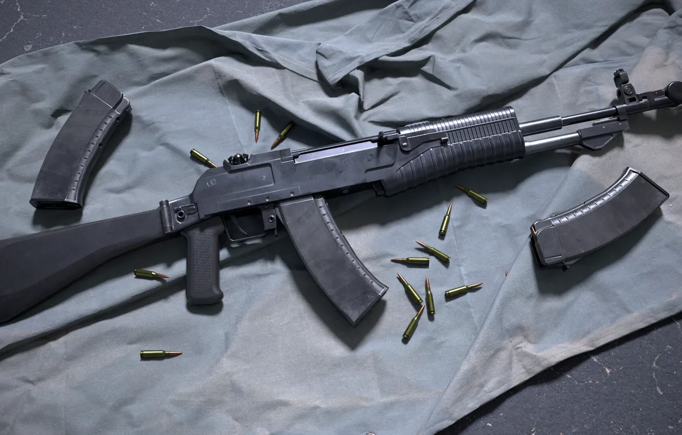 Photo wallpaper USSR, An-94, Nikonov Automaton, 6P33