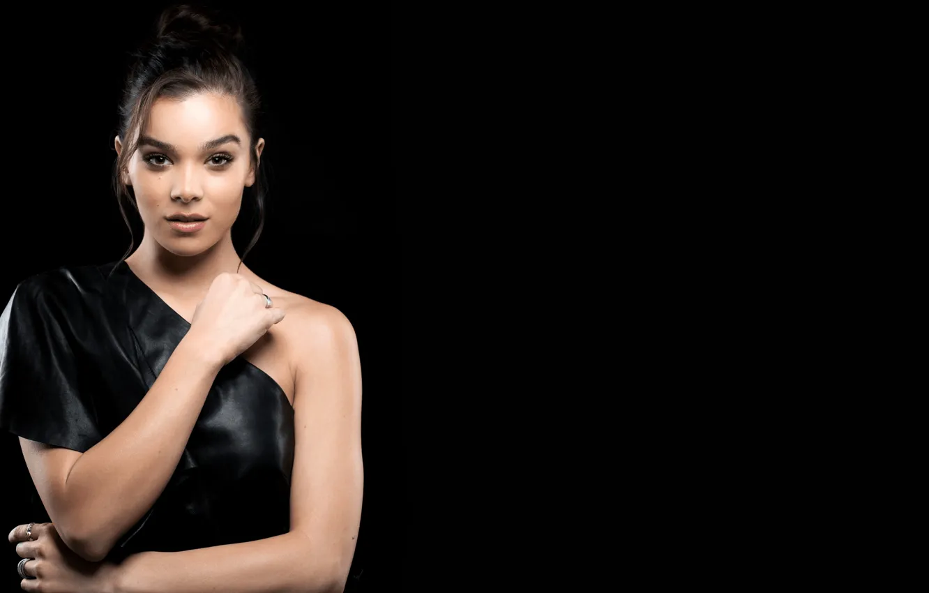 Photo wallpaper look, pose, model, portrait, hands, makeup, actress, brunette