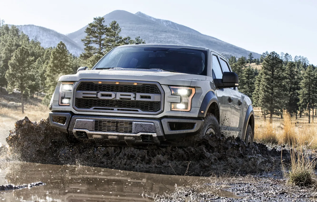Photo wallpaper Ford, Raptor, SuperCab, F150