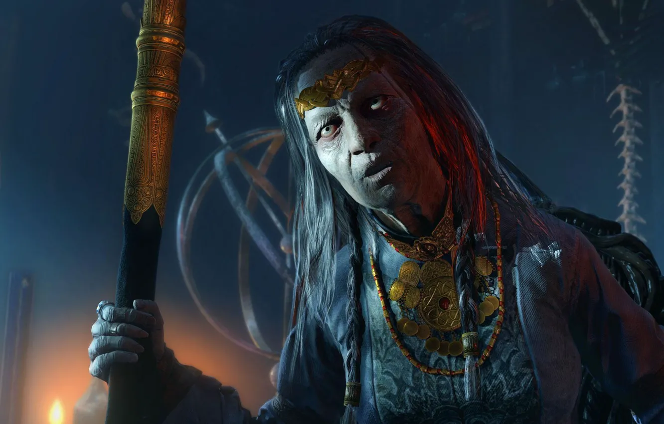 Photo wallpaper Video Game, Warner Bros. Interactive Entertainment, Monolith Productions, Middle-earth: Shadow of Mordor, Leader of the …