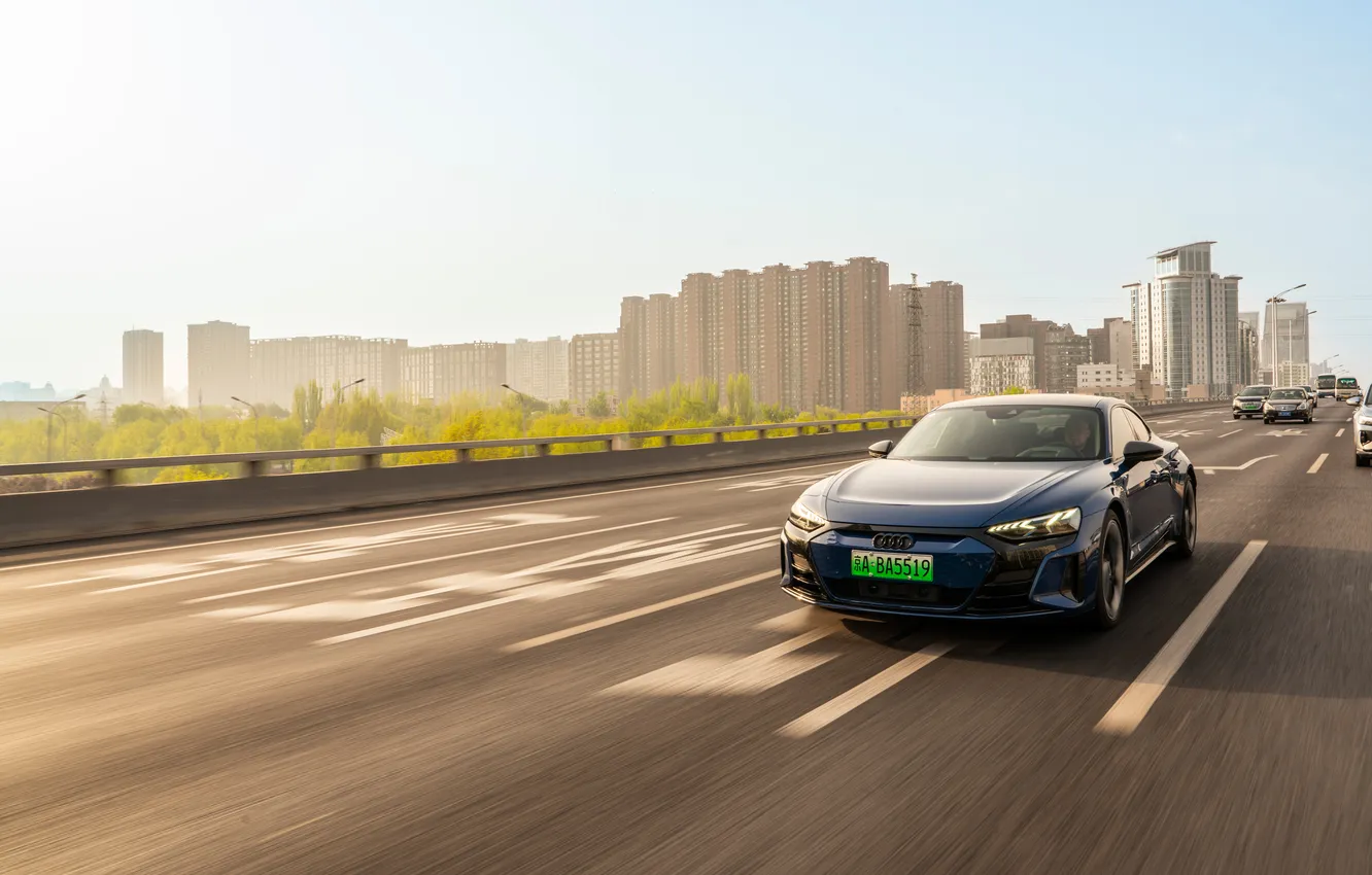 Photo wallpaper Audi, 2022, Audi RS E-Tron GT