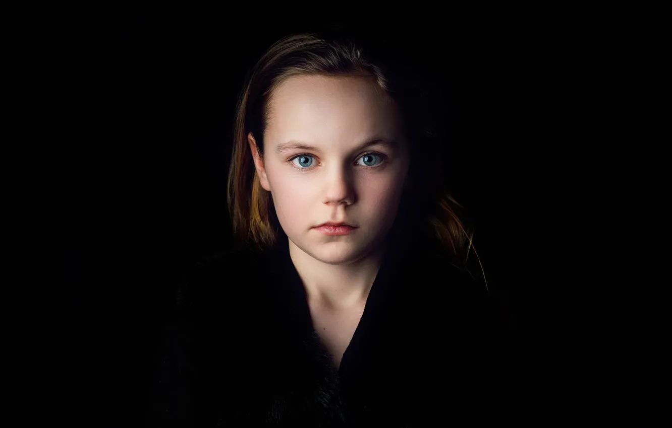 Photo wallpaper background, portrait, girl