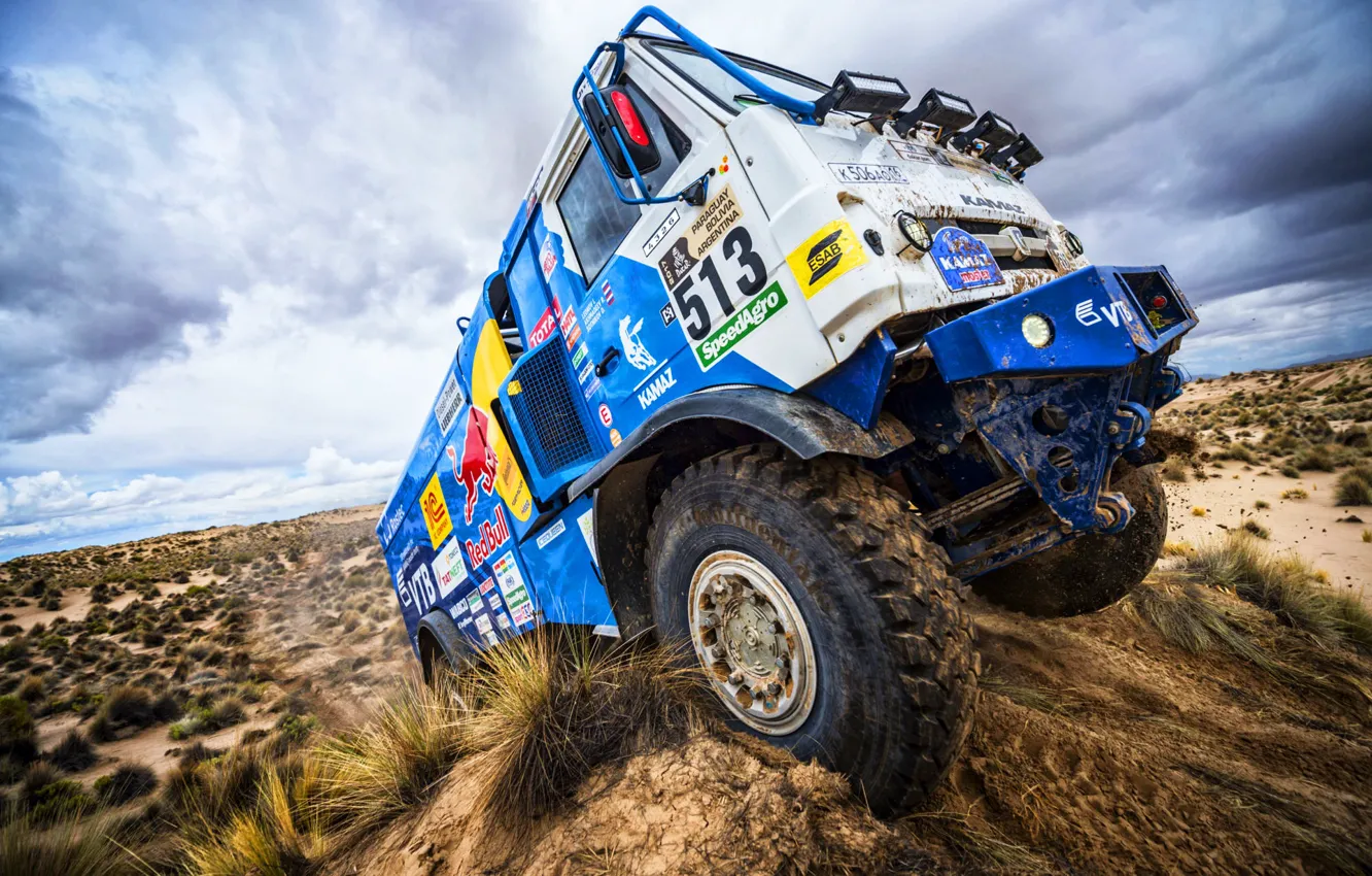 Photo wallpaper sand, race, sport, beauty, Truck, Master, beast, Russia