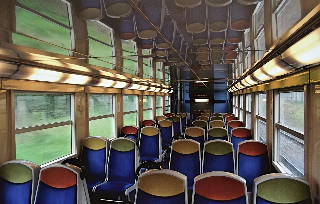 Photo wallpaper train, speed, train, France