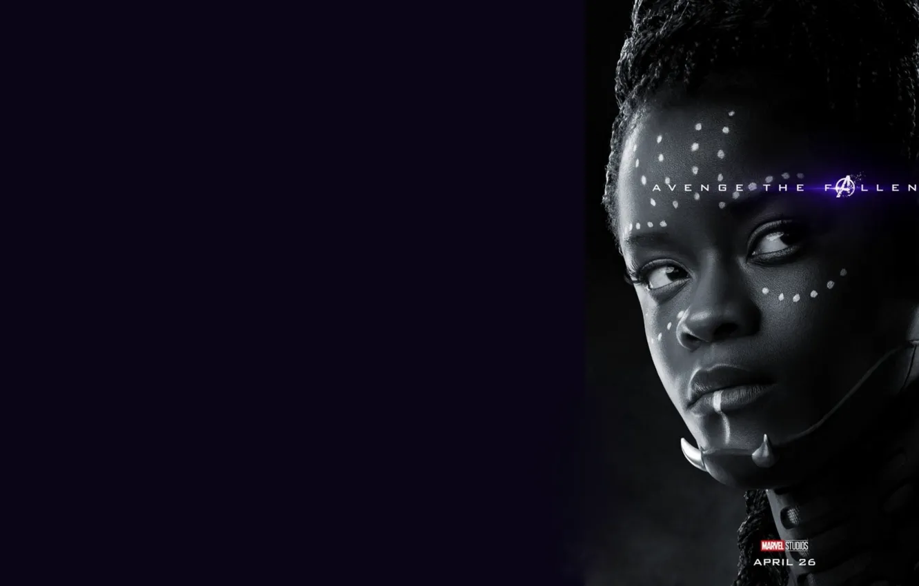Photo wallpaper Shuri, Avengers: Endgame, Avengers Finale, Terpily Thanos, African-African brains, Ashes after clicking