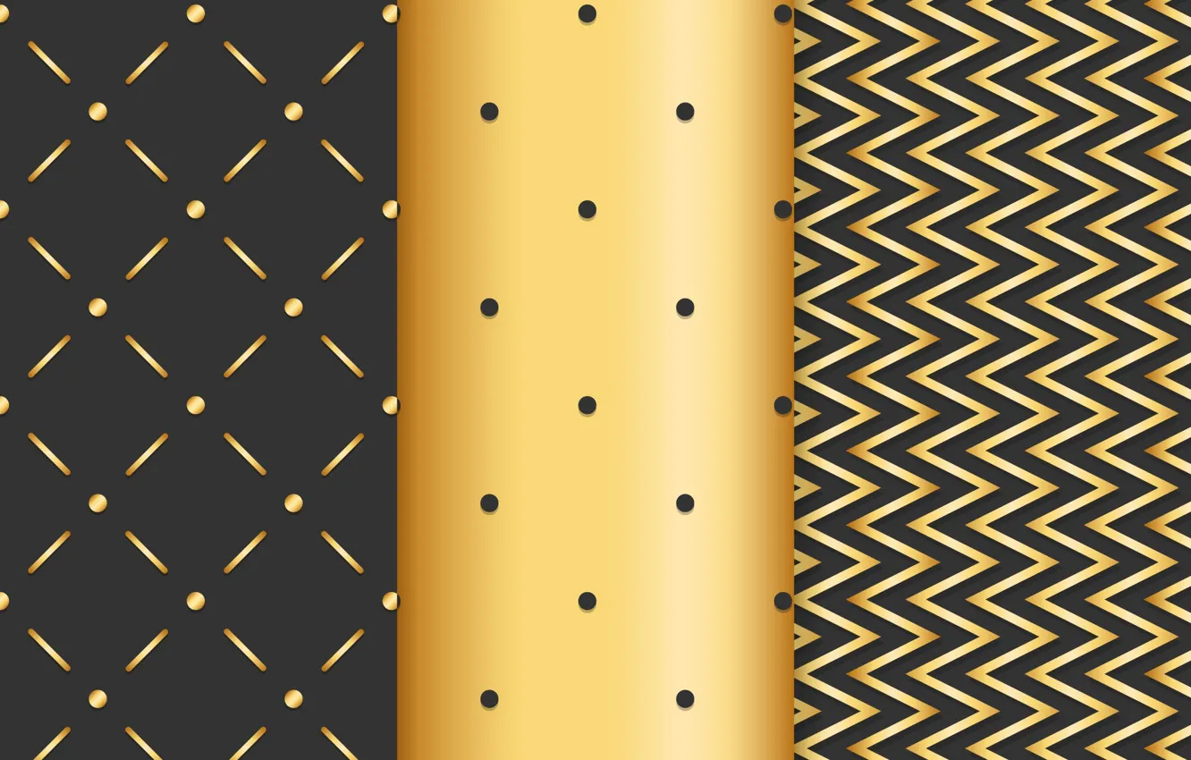 Photo wallpaper line, background, texture, golden, background, lines, dots