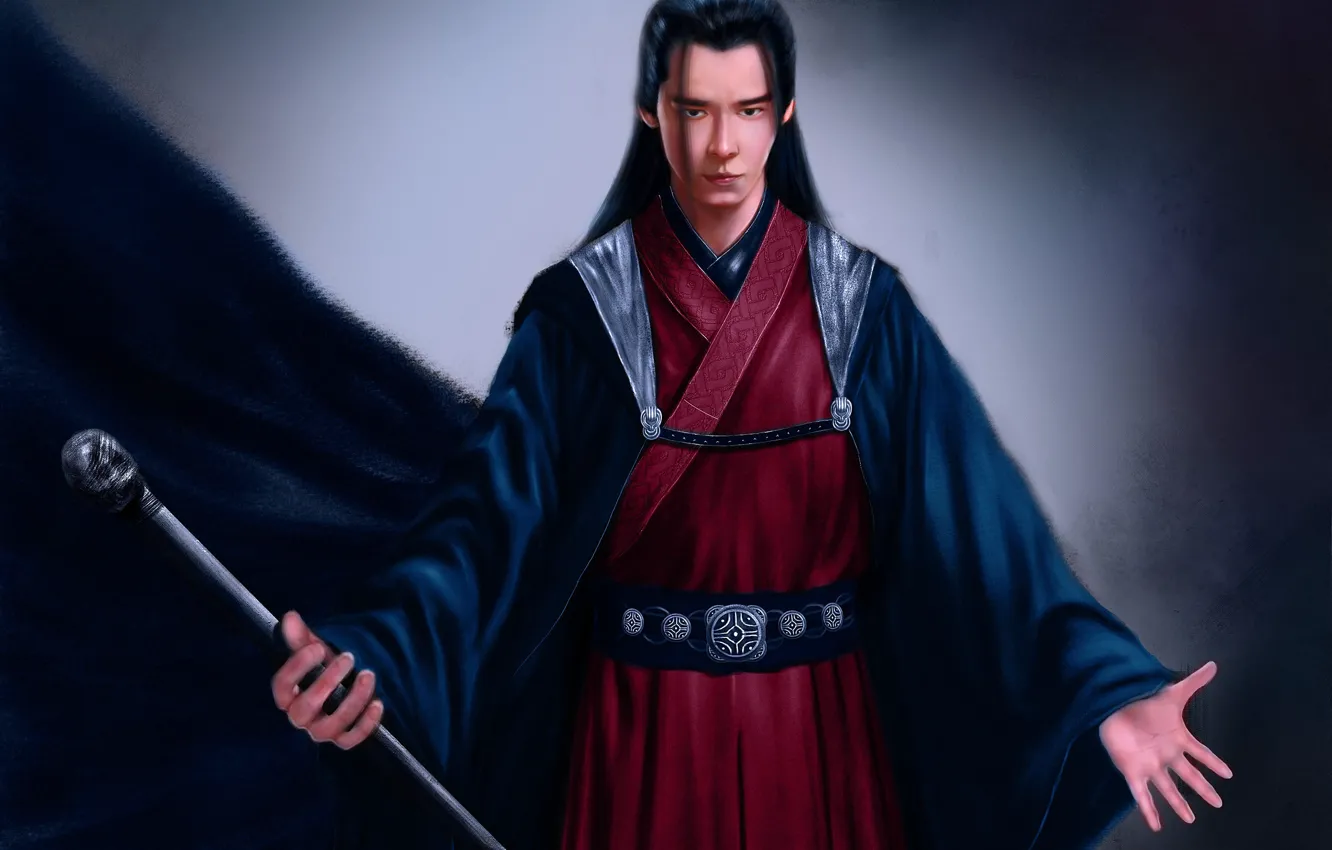 Photo wallpaper look, art, male, the series, Asian, tv series, The Legend of Chusen, The Legend of …